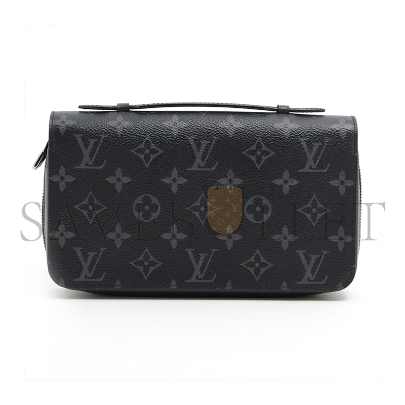 LOUIS VUITTON MONOGRAM ECLIPSE ZIPPY XL N41503  (22*13.5*4cm)
